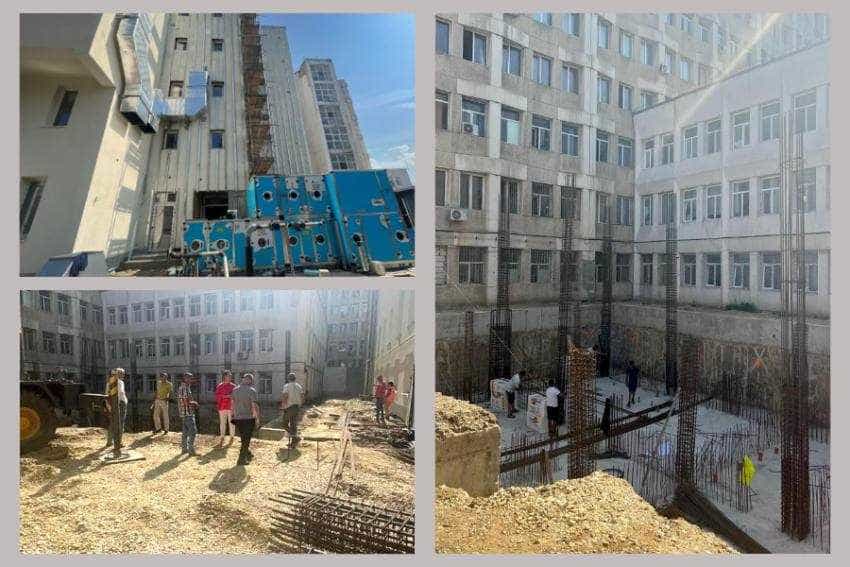 lucrari la SJU Pitești lucrari la SJU Pitești