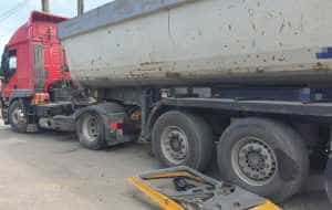 accident tir - Accident rutier grav în Argeș! O victimă neîncarcerată!