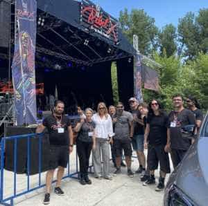 Parcul ”Lunca Argeșului”, Pitești. Astăzi începe RebelX Young Rock Festival 5 Suirsă foto: Facebook Primăria MUnicipiului Pitesti