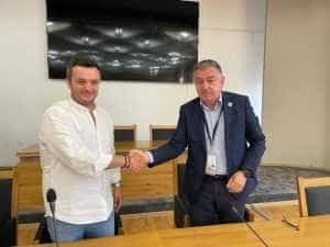 Cristian Gentea: ”Primul contract de lucrări finanțat în cadrul PNRR a fost semnat” 1 Sursă foto: Facebook Cristian Gentea.