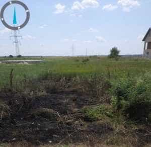 Incendiu Ratesti - Val de incendii de vegetație în Argeș!