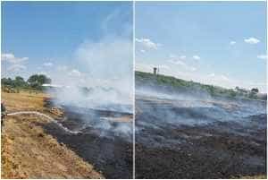 Val de incendii de vegetație în Argeș! 23 Incendiu vegetatie - Val de incendii de vegetație în Argeș!