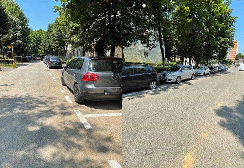 trotuar bl 25 trivale Sursă foto: Facebook Cristian Gentea