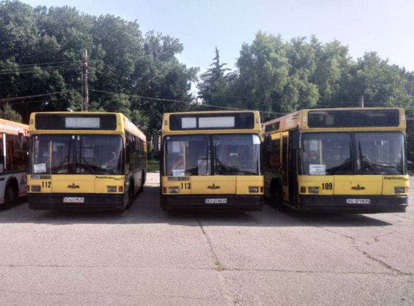 autobuze maz scoase din circulatie Sursă foto: Primăria Municipiului Pitești.