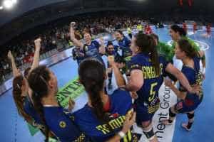 România U19 s-a calificat în semifinalele Campionatului European 20 Sursă foto. Facebook Federația Română de Handbal