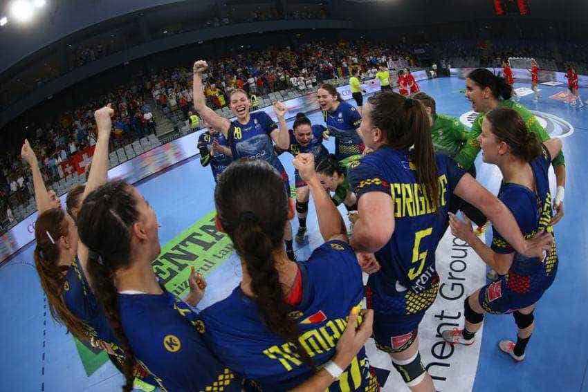 romania cu elvetia u 19 handbal Sursă foto. Facebook Federația Română de Handbal