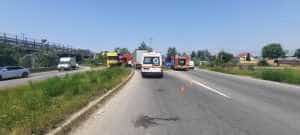 Accident în zona Podul Viilor! Implicate două mașini! 1 accident Podul Viilor