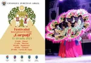 De la ora 18:00 în centrul Piteștiului. Festivalul Internațional de Folclor ”Carpați” debutează cu parada ansamblurilor 4 Sursă foto: Facebook Primăria Municipiului Pitești.