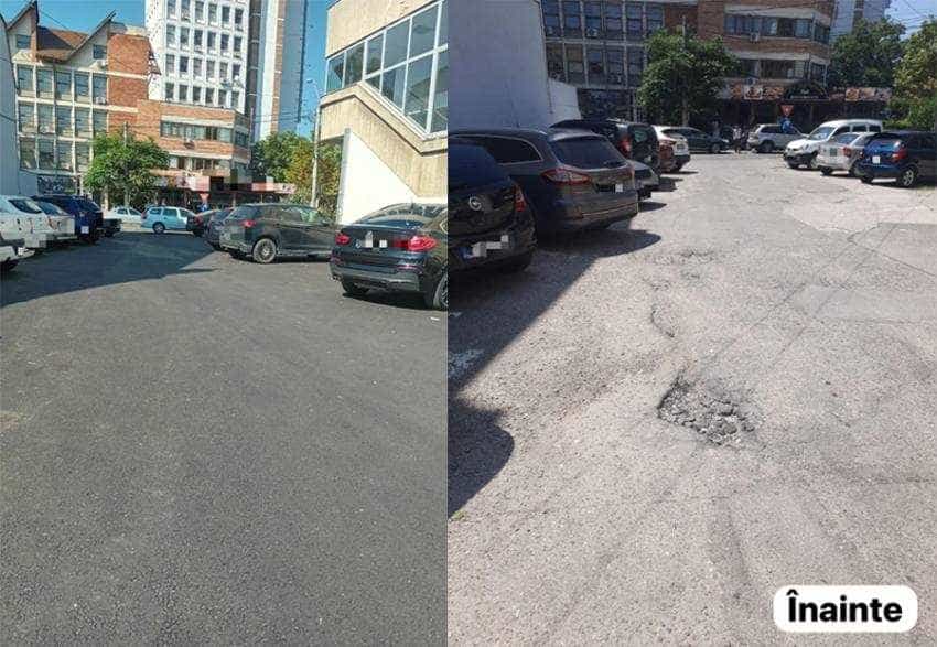 zona blocului D5B Sursă foto: Facebook Primăria Municipiului Pitesti.