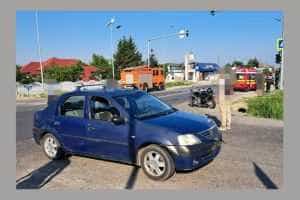 accident masina motocicleta