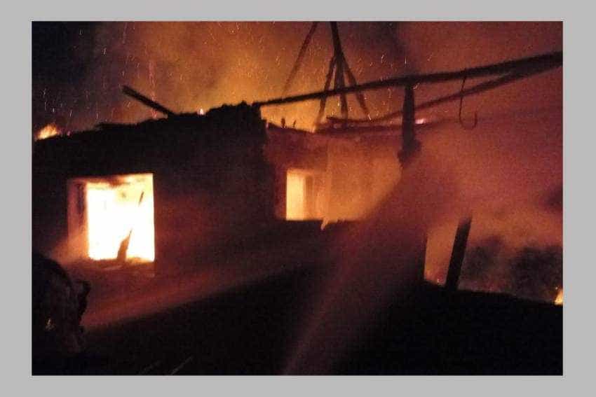 incendiu casa Dobresti