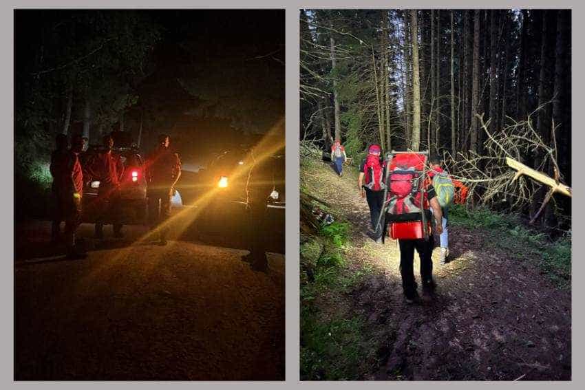 Salvamont Argeș intervenție Salvamont Argeș intervenție