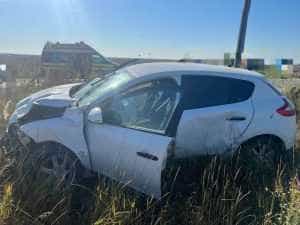 accident 1 - ACUM! Accident rutier cu 2 mașini în Teiu cu patru victime! Una este o fetiță de 10 ani!