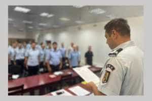 Untitled Project 5 1 - Conducerea unității ISU Argeș a urat bun venit noilor ofițeri!