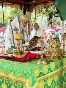 Părintele Clement, starețul Mănăstirii Slănic, înaintat la grad de arhimandrit 1 parintele Clement