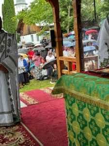 Părintele Clement, starețul Mănăstirii Slănic, înaintat la grad de arhimandrit 2 parintele Clement