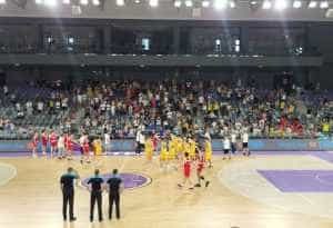 Campionatul European de Baschet U16 Masculin. România joacă în sferturi! 20 Sursă foto: Facebook Sala Polivalentă Municipiul Pitești Official