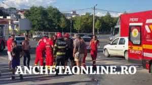 accident - Aproape miraculos! Motociclistului accidentat ieri i-a fost salvat piciorul!