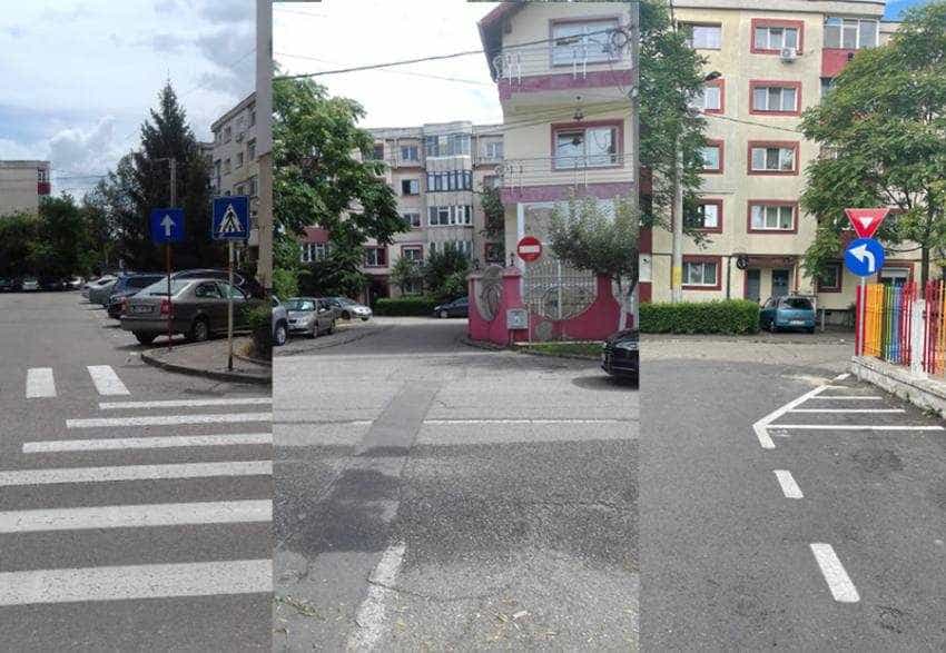 sens unic sc 20 Sursă foto: Facebook Primăria Municipiului Pitești.