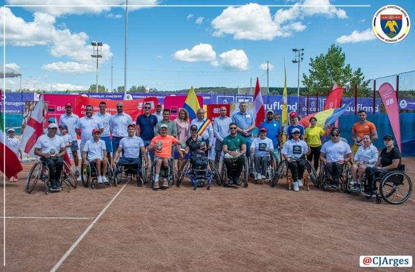 CJ ARGES – Turneul international de tenis destinat persoanelor cu dizabilitati CJ ARGES - Turneul international de tenis destinat persoanelor cu dizabilitati