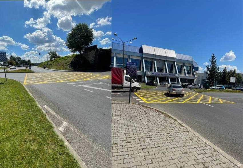 Marcaj costache negri Sursă foto: Facebook Primăria MUnicipiului Pitesti.