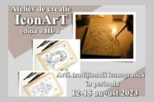 AZI are loc deschiderea Atelierului de creație IconArT – Artă tradițională iconografică 1 Iconart