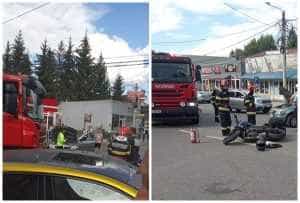 Accident rutier produs între un autoturism și o motocicletă la Curtea de Argeș 1 page - Accident rutier produs între un autoturism și o motocicletă la Curtea de Argeș