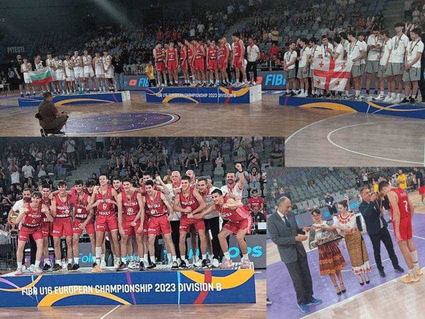 campionatul u16 de baschet masculin Sursă foto: Facebook Cristian Gentea.