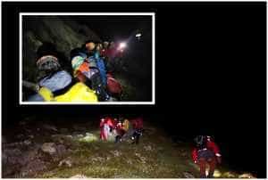 page - Misiune nocturnă de salvare în Munții Făgăraș! Turiști blocați pe Muchia Arpăşelului!