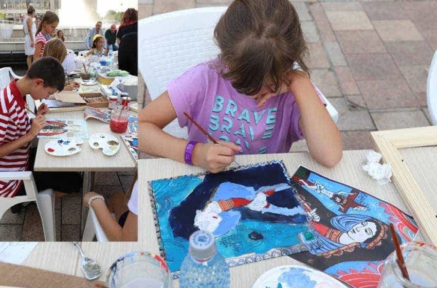 vernisaj expozitie icoane Sursă foto: Facebook Primăria Municipiului Pitești.
