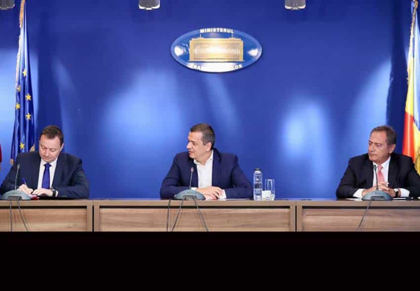 drum contract semnat autostrada Sursă foto: Facebook CNAIR.