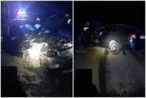 page - Accident grav la Godeni! A intrat cu mașina într-un cap de pod