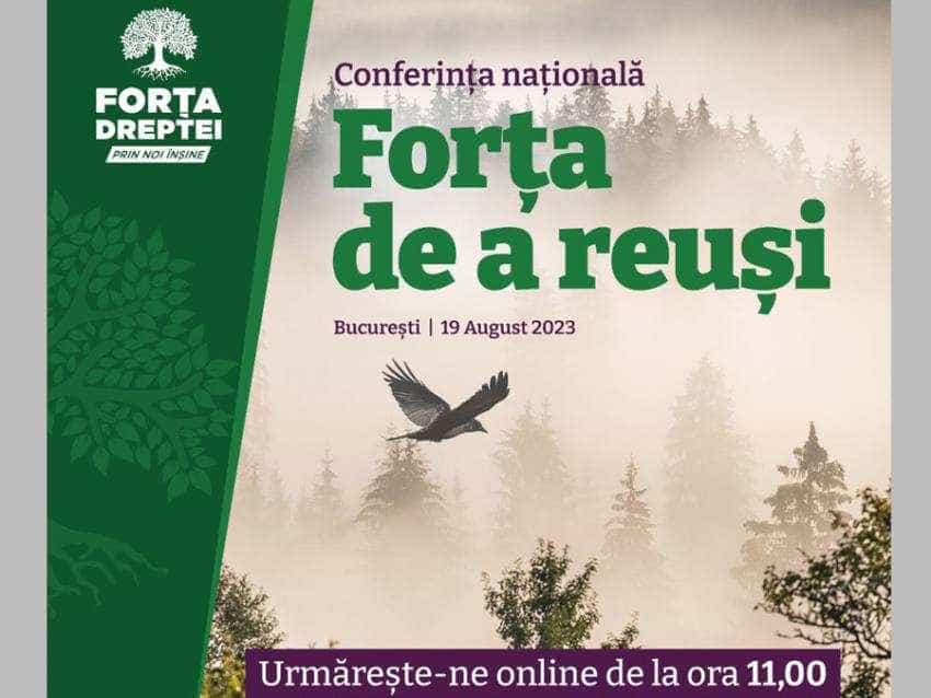 forta dreptei conferinta nationala Sursă foto: Facebook Forță Dreptei Argeș.