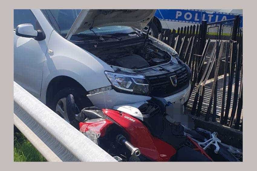 accident masina motocicleta accident masina motocicleta