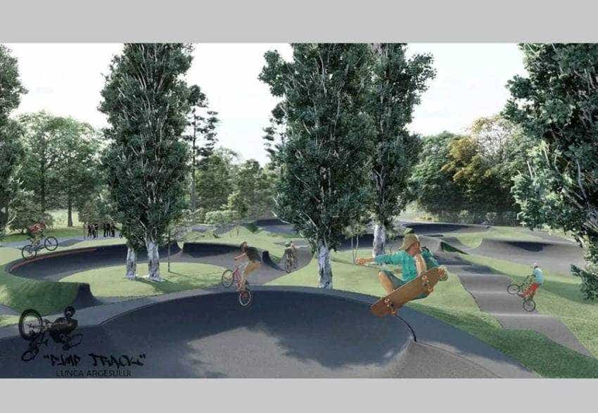parc track lunca argesului2 Sursă foto: Facebook Cristian Gentea.