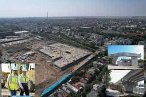 Iată cum merg lucrările la noul centru comercial din zona Tudor Vladimirescu! 9 Sursă foto: Primăria Municipiului Pitești.