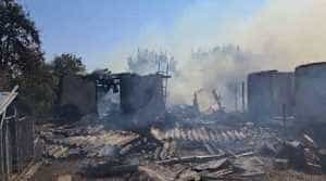 incendiu - (VIDEO) Anexe gospodărești și locuințe distruse de flăcări la Vedea!