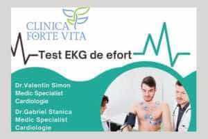Test EKG de efort la Clinica Forte Vita Pitești 6 test ekg la forte vita