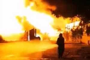 incendiu 1 - Casă înghițită de flăcări în localitatea Poienarii de Argeș!