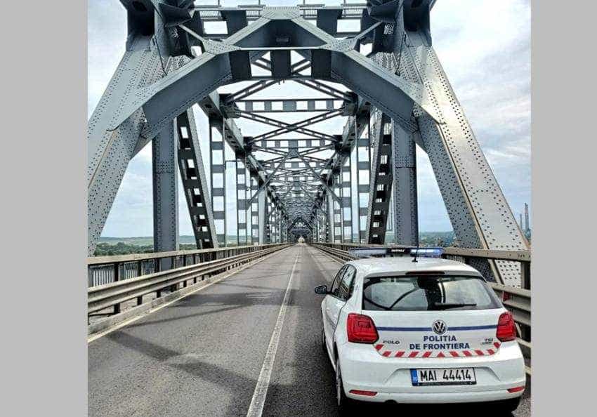 podul prieteniei Sursă foto: Facebook Poliția de Frontieră a României.