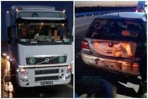 page - Accident grav pe A1 București-Pitești! Patru persoane au ajuns la spital