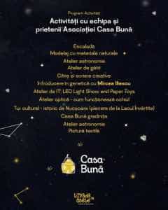 50% reducere pentru argeșeni și gratuitate pentru copiii sub 14 ani. Programul Festivalului caritabil ”Livada cu stele” 6 Sursă foto: Facebook Livada cu stele