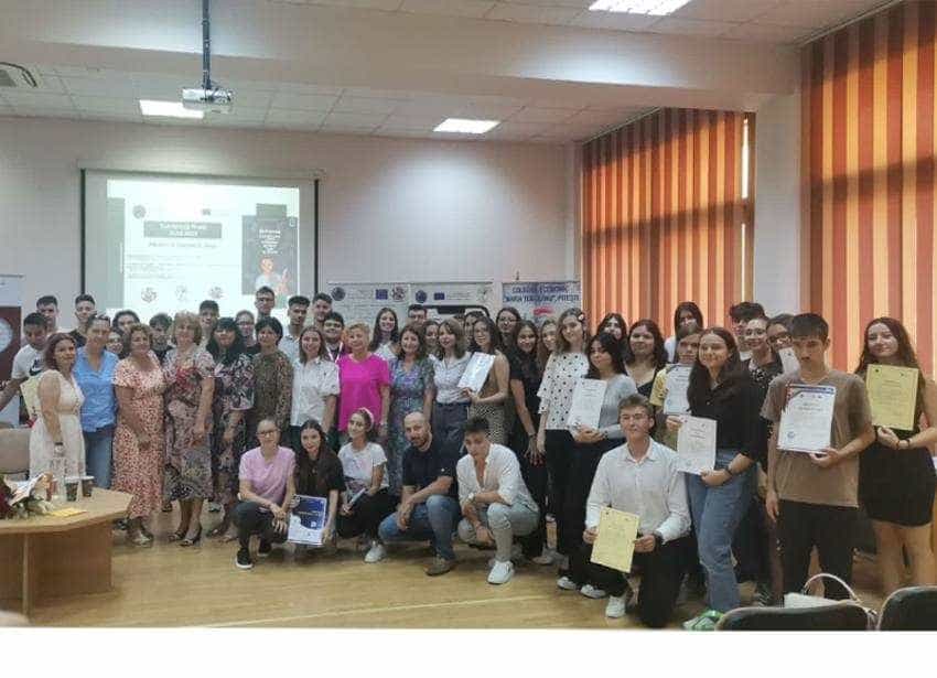 Colegiul Economic proiecte erasmus Sursă foto: Colegiul Economic „Maria Teiuleanu” Pitești