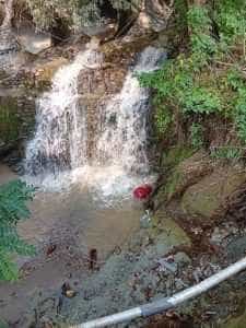 WhatsApp Image 2023 08 31 at 11.03.51 1 - Argeș - Bărbat extras de pompieri de pe râul Cicănești