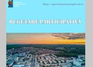 A început programul de bugetare participativă. Piteștenii pot depune proiectele online! 14 Sursă foto: Facebook Primaria Municipiului Pitesti