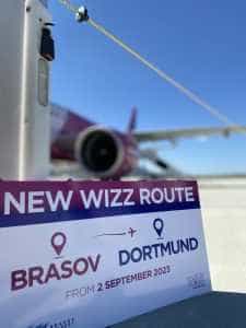 WIZZ AIR a deschis cea de-a doua rută operată pe Aeroportul Internaţional Braşov 1 wizz air la Brasov