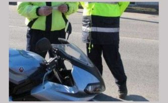 politie un moped