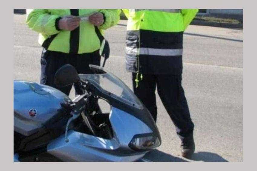 politie un moped