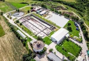 Stația de Epurare Mioveni – subiect de dispută politică 1 Sursă foto: Facebook Georgescu Ion.