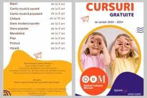 Cursuri gratuite pentru copii la Centrul Cultural Mioveni 26 CC Mioveni